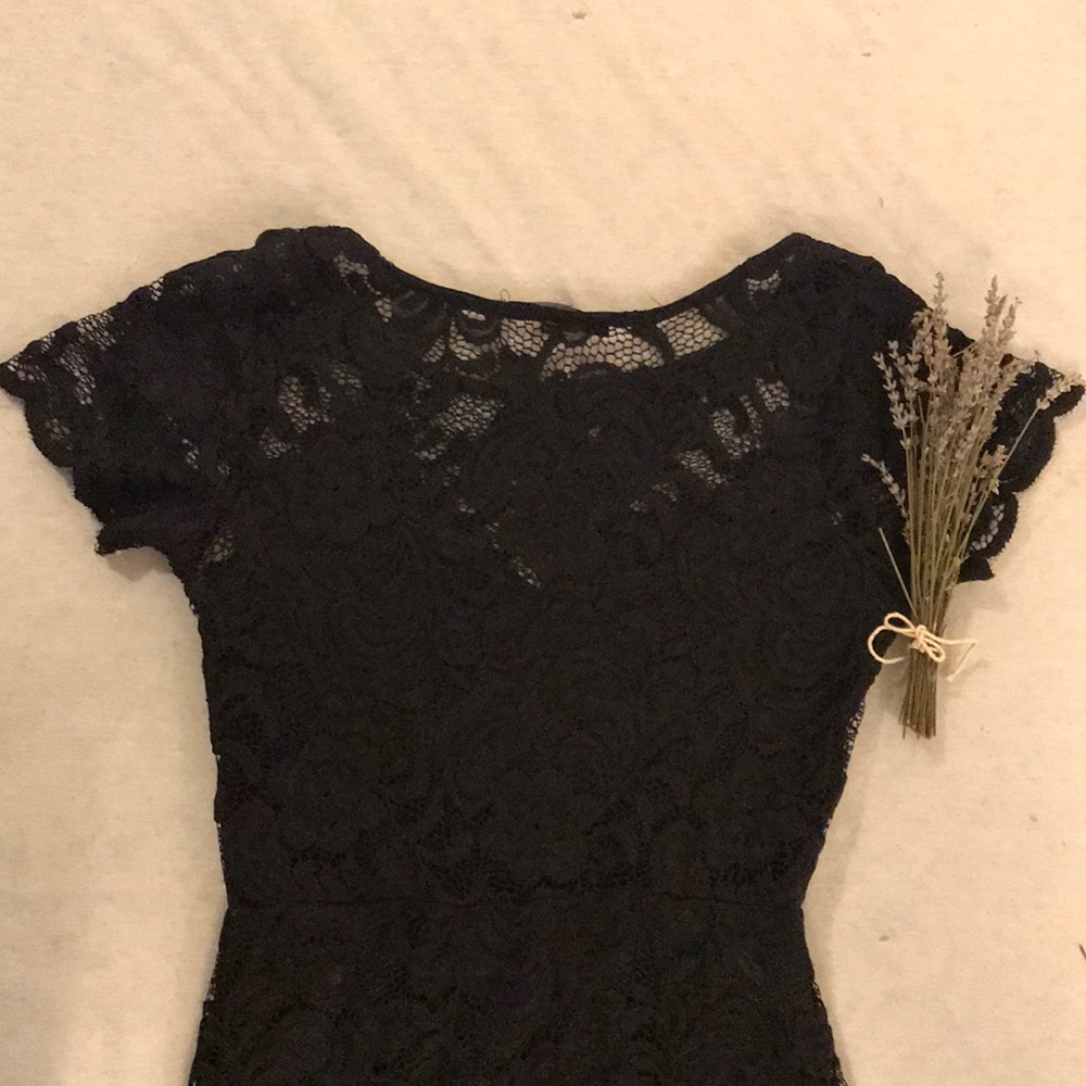 BLACK LACE DRESS ♡ - Picture 6 of 6